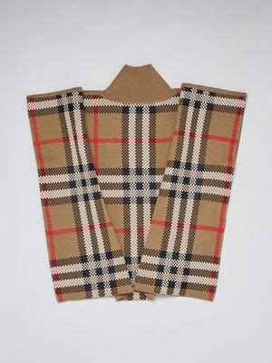 poncho burberry bambina|burberry inspired poncho.